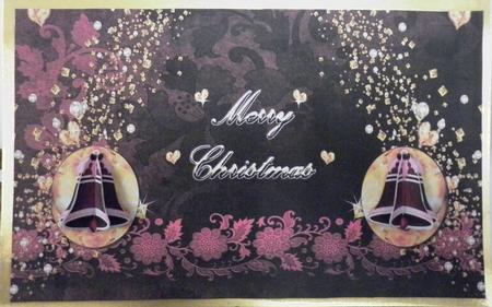 Plum 3D Bells by Lisa Griffiths