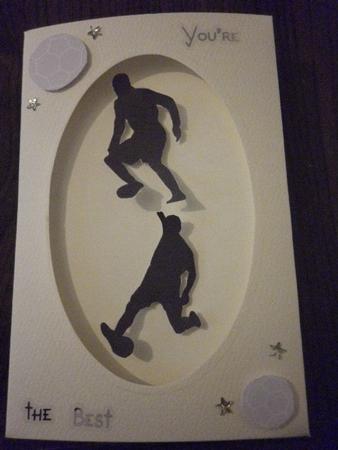 Football Silhouettes by Lisa Griffiths