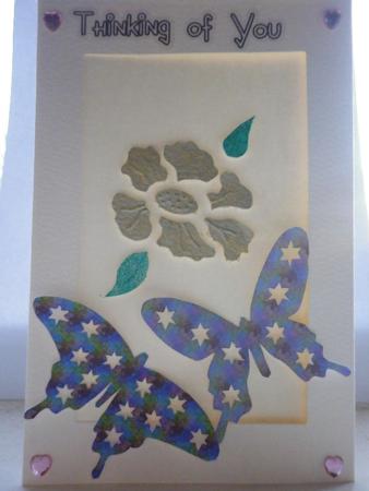 Christmas Butterflies by Lisa Griffiths