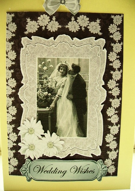 Metallic Wedding Greetings Text Plates by Lisa Griffiths
