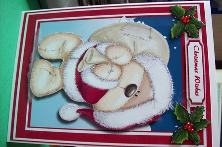 Santa Ted has Arrived  by Lisa Howett