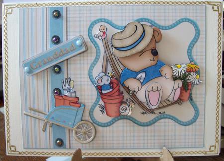 Gardening Ted Like a Snooze by Lisa Howett