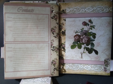 Vintage Journal Kit, with free backing papers by Lisa Lee