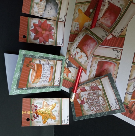 2019 Christmas tags sheet 4a by Lisa Lee