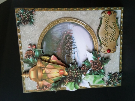 Gold Lantern - Mailcoach by Lisa Lee