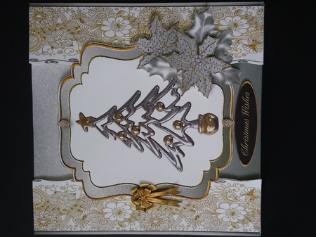 Christmas Foil Panel - The Tree by Lisa Lee