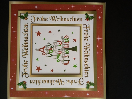 SC Christmas tree (German) by Lisa Lee