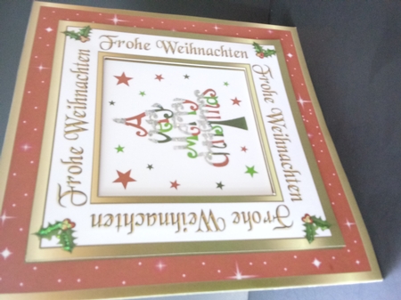 SC Christmas tree (German) by Lisa Lee