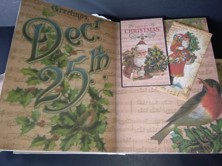 Once Upon A Christmas Vintage Junk Journal Kit by Lisa Lee