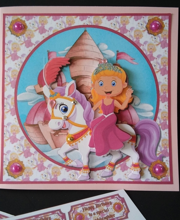Enchanted Princess 7x7 by Lisa Lee
