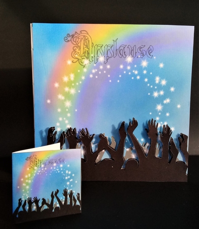 Give A Standing Ovation - Because We Care - 3D Decoupage + Matching Insert & Tag  by Lisa Lee