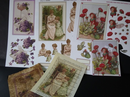 VINTAGE TOPPERS BUMPER KIT by Lisa Lee