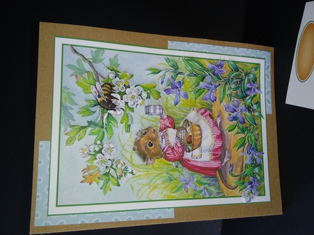 HONEY HARVEST TOPPER by Lisa Lee