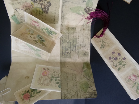Vintage Postage Stamps by Lisa Lee