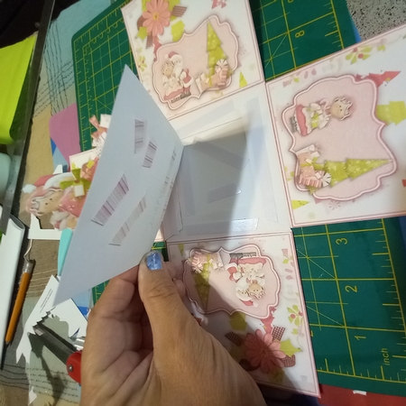 Mr & Mrs Claus Explosion Box #1 by Lisa Lee