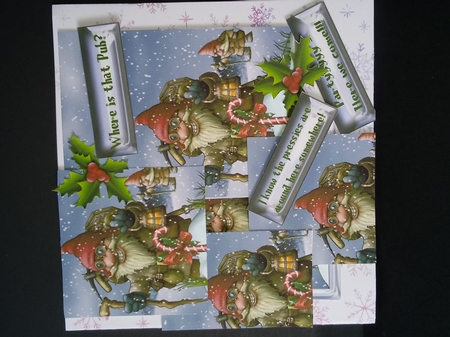 On a Mission! Christmas Pyramge Sheet by Lisa Lee
