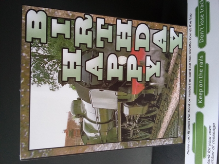 Shutter Surprise Card - Steam Trains by Lisa Lee