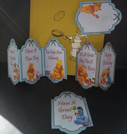Pooh & Friends Birthday 2 Gift Tags by Lisa Lee