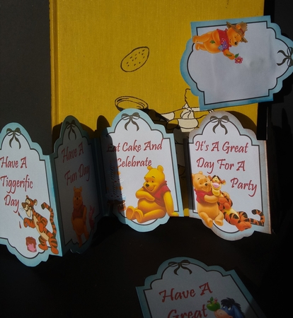 Pooh & Friends Birthday 2 Gift Tags by Lisa Lee