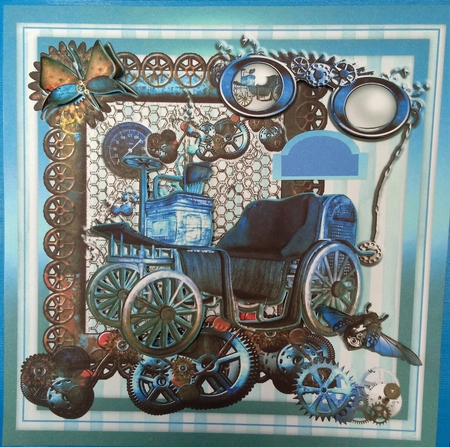 Cool Steam Steampunk Birthday/Fathers Day UPDATED by Lisa Lee