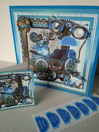 Cool Steam Steampunk Birthday/Fathers Day UPDATED by Lisa Lee