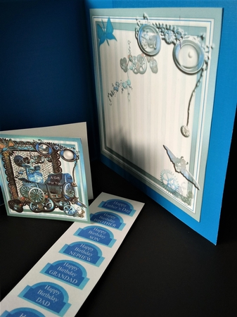 Cool Steam Steampunk Birthday/Fathers Day UPDATED by Lisa Lee