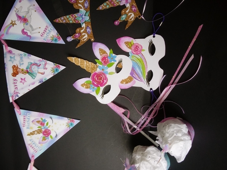 Dancing with Unicorns Party Pack #1 by Lisa Lee