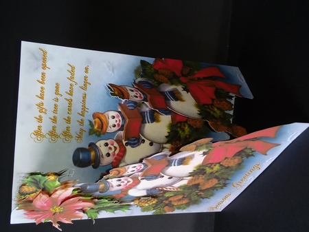 Layered Christmas - Snowcouple by Lisa Lee