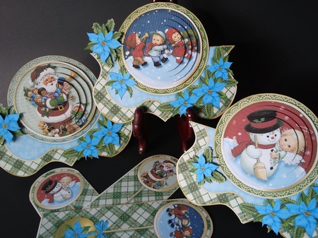 Bracket Over The Top Christmas Cards Bundle-Set-3 by Lisa Lee