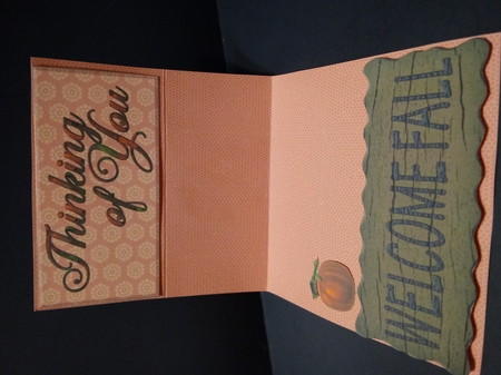 Fall Yall Easel Card by Lisa Lee