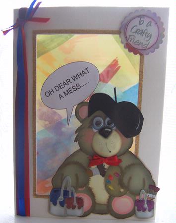 Artist Bear by Lisa Lisa
