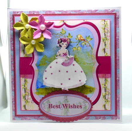 Garden Fairy card Kit by Lisa Webster