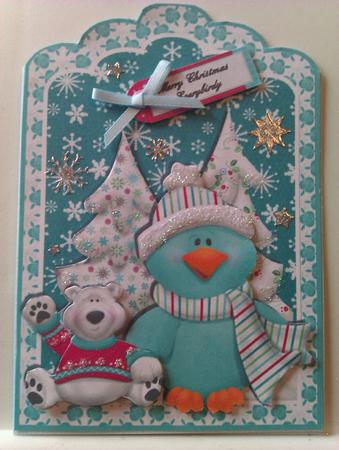 The Bird Won't Fit in the Oven This Year! Scalloped Top Card by Lisa Weider