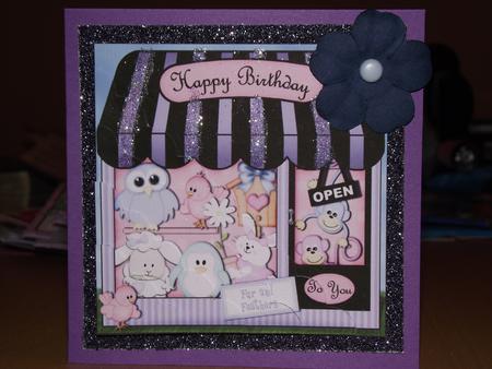 The Little Pet Shop Scallop Corner Side Stacker Topper by Lisa Weider