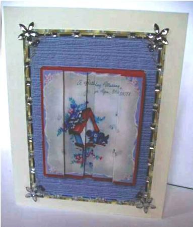 Song Birds with a Birthday Message by Liz Chapman