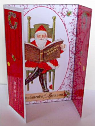 Last Christmas Orders Gate Fold by Liz Chapman