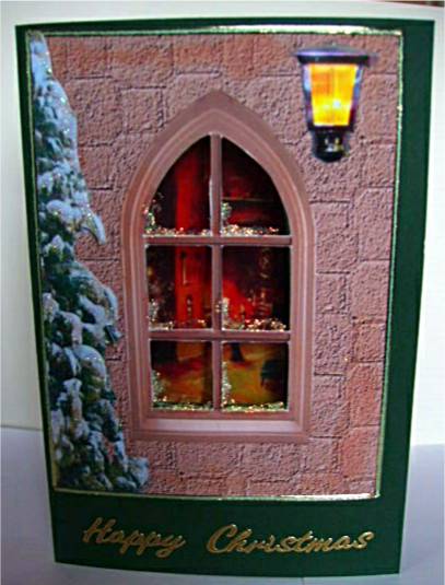 Christmas Eve Through the Window by Liz Chapman