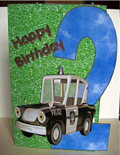 Police Car by Liz Chapman