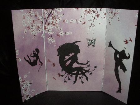 Beautiful Silhouette Gatefold by Liz Chapman