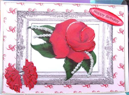 Red Rose by Liz Chapman