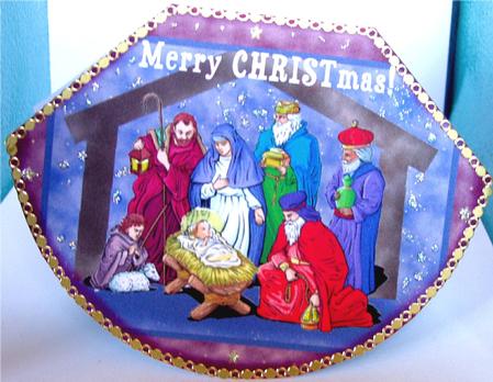 Nativity Wobbler by Liz Chapman