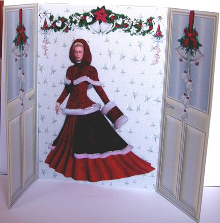 Dressed in Red, Gatefold by Liz Chapman