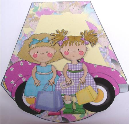 Go for a Spin Wobble Card by Liz Chapman