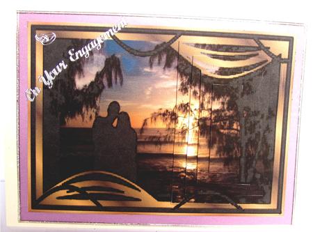 Sunset Togetherness by Liz Chapman