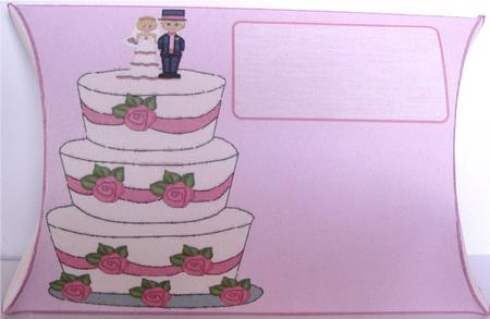 Wedding Favor Pillow Box by Liz Chapman