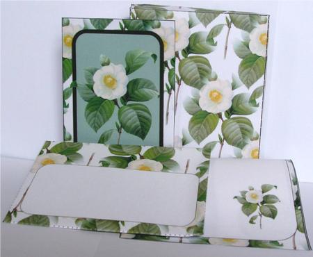 Flower 2 Stationary Set by Liz Chapman