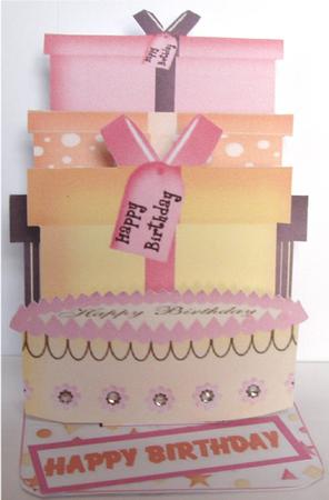 Birthday Card Pop-up Kit by Liz Chapman