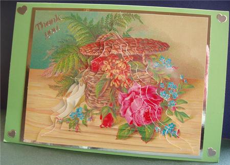 Floral Basket Scallop by Liz Chapman