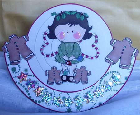 Holly Angel Christmas Wobble Card Kit Featured Gallery Photo