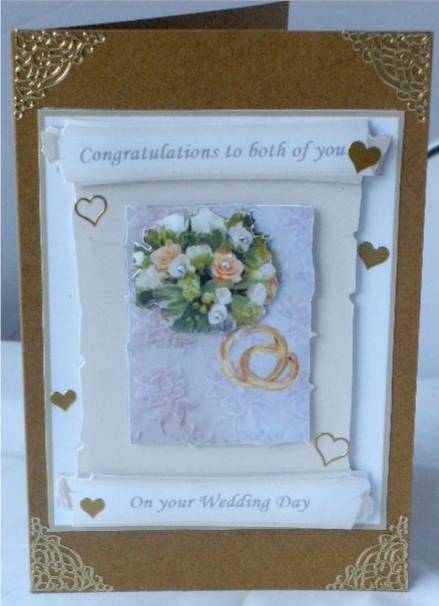 Wedding Day Scroll by Liz Chapman